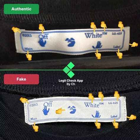 how to spot fake off white clothing|false off white clothing.